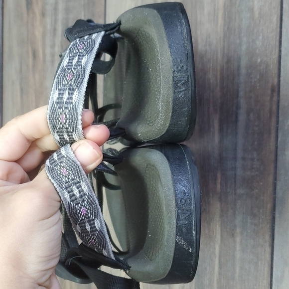 Chaco Z Cloud X2 Womens Athletic Hiking Outdoor Loop Toe Sandals sz 8 - Picture 5 of 12